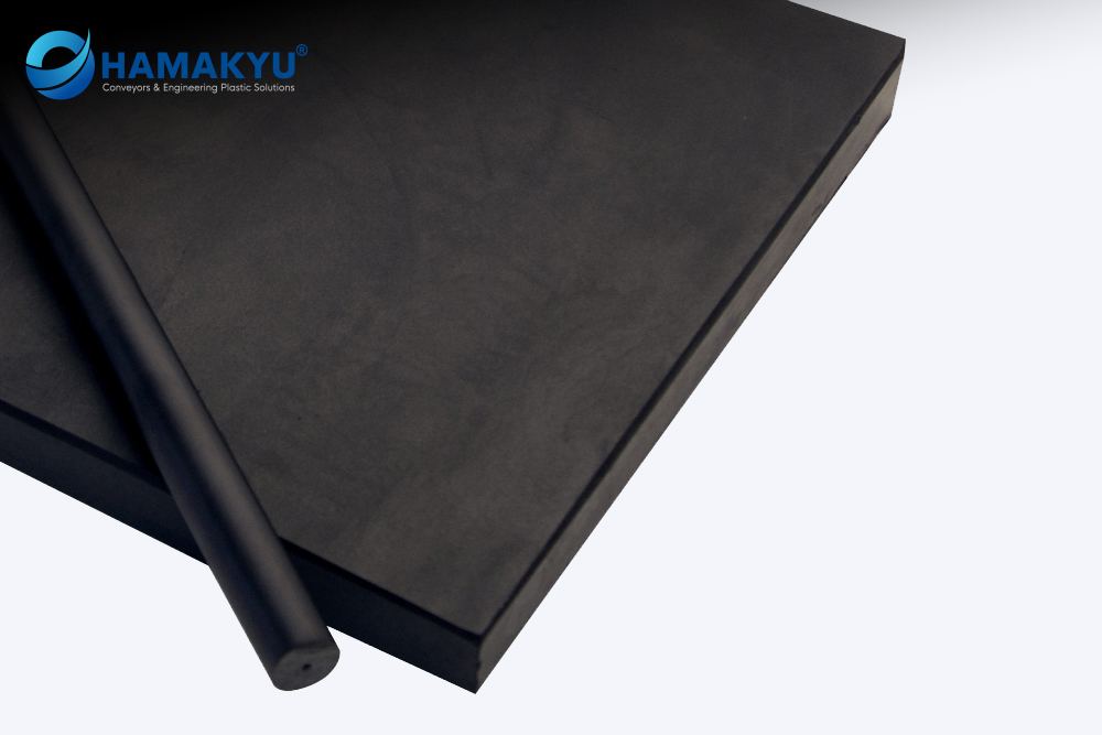 [131013521] Duratron® CU60 PBI Black Plate, Size: 12.7x305x305mm, Origin: MCAM/USA (Sheet, Standard Size, 12.7x305x305mm)